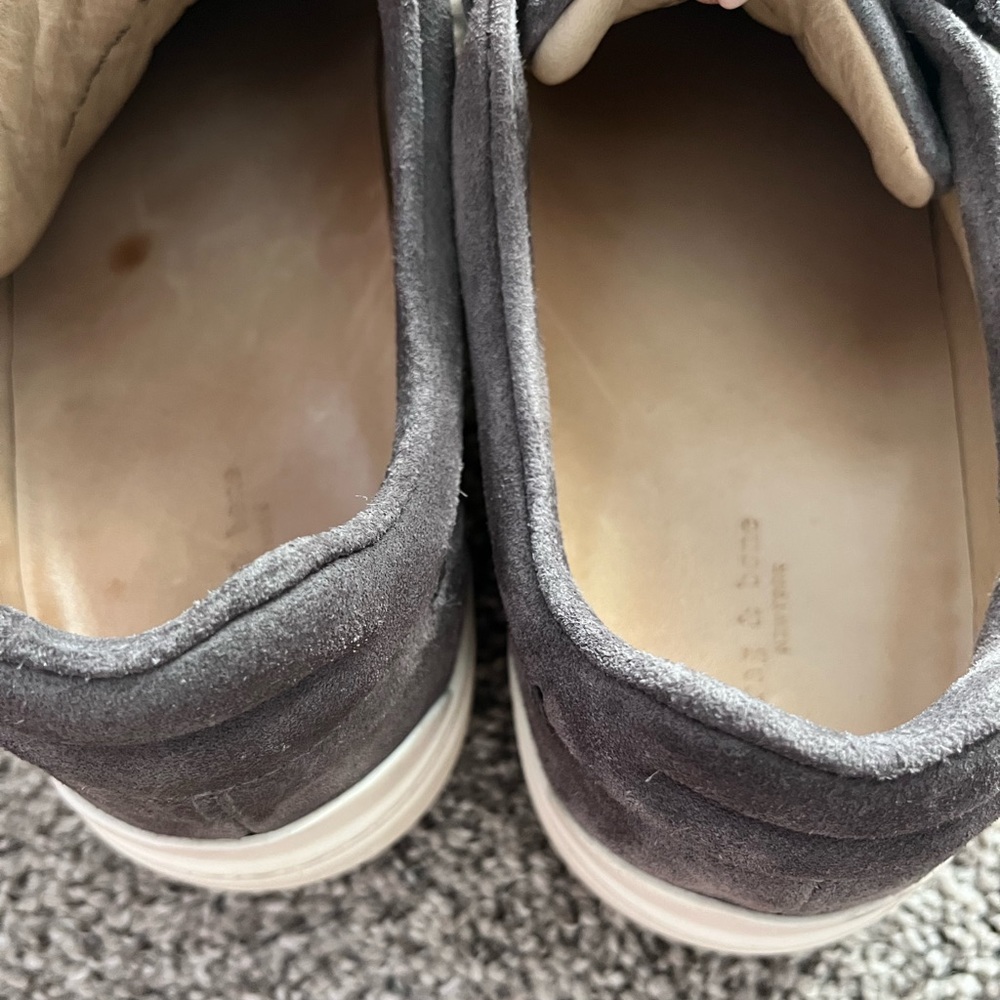 Rag & Bone Grey Velcro sneakers - Picture 7 of 8